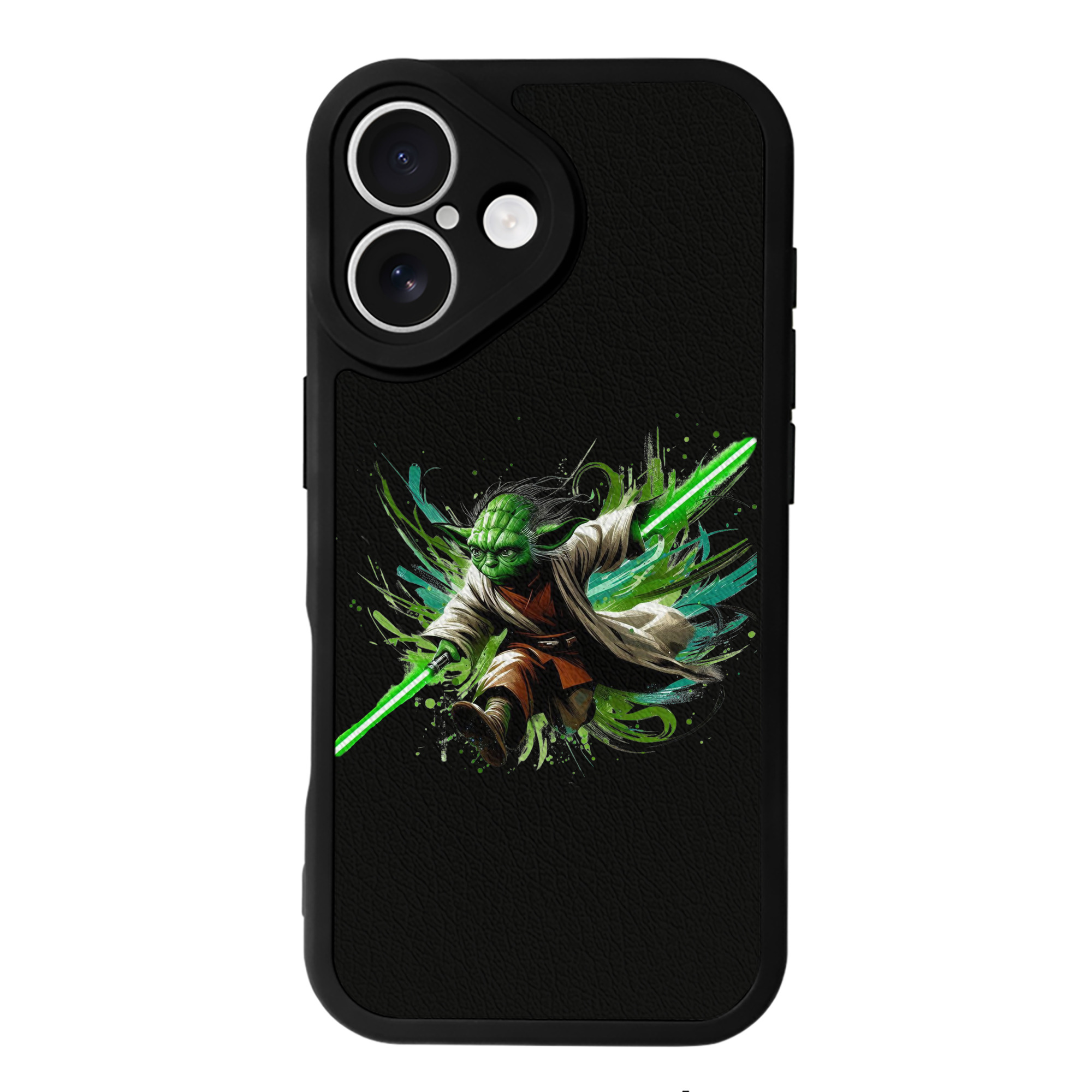 （画像用） スター・ウォーズ Star Wars 【iPhone 16シリーズ対応】シリコンスマホケース（レザー調） 材質：シリコン